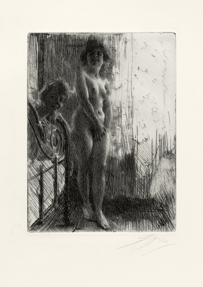  安德斯·莱奥纳德·佐恩 Anders Leonard Zorn —— 佐恩(素描) (68)